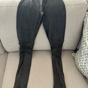 SPANX Black and Gray Leggings
